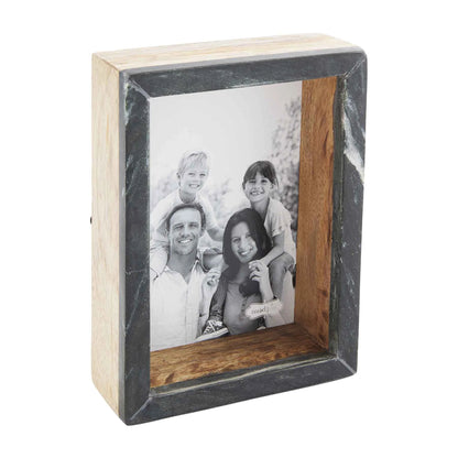 WOOD MARBLE SHADOW FRAME