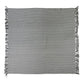 Woven Recycled Cotton Blend Throw w/ Fringe