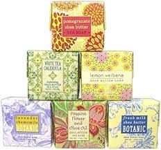 Botanical Collection Mini Soap Square