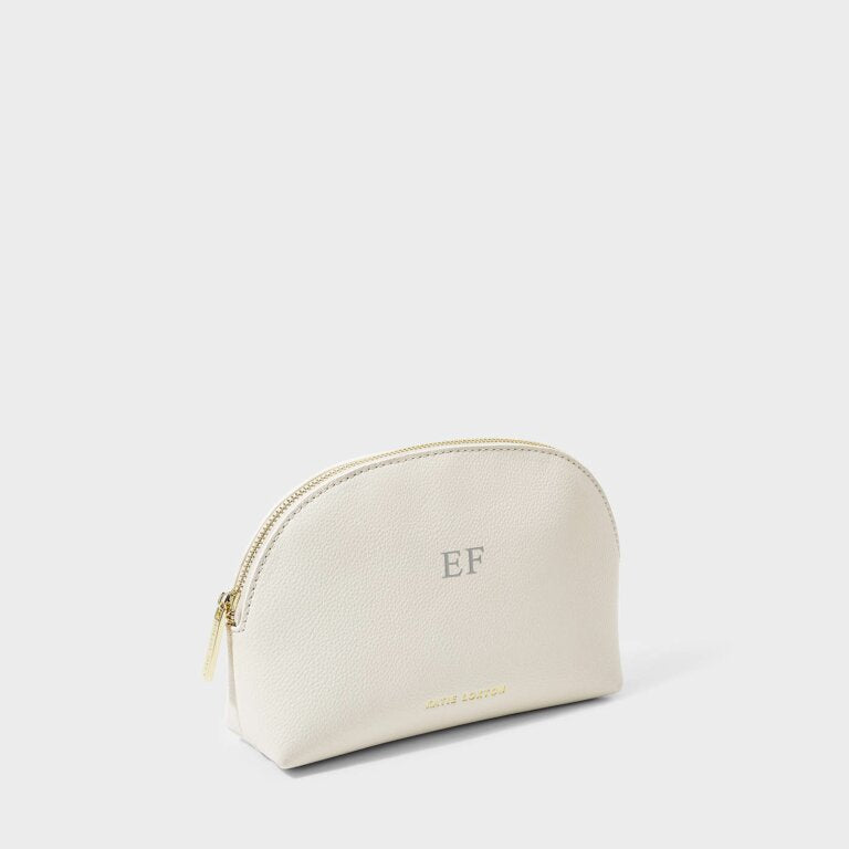 Secret Message Wash Bag in Off White